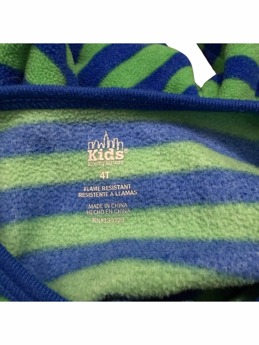 4T Kids Headquarters Boys Fleece Zip One-Piece Pajamas Bundle Lot 4 PJs